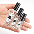 Wholesale Spray Perfume Bottle Transparent Square 5ml 10ml 15ml 30ml Glass Refillable Perfume Glass Bottle